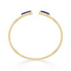 lapis lazuli cab bracelet