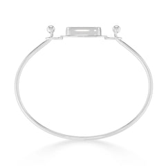 emerald rough bracelet