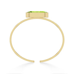 peridot cut bracelet