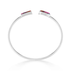 pink spiny oyster cab bracelet