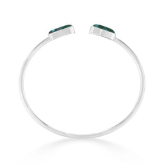 chrysocolla cab bracelet