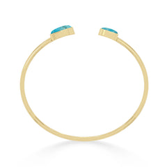 turquoise twister bracelet