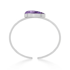 charoite rough bracelet