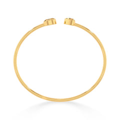 citrine cut bracelet
