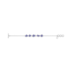 tanzanite rough bracelet