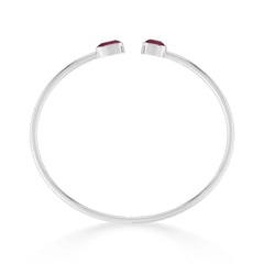 ruby cut bracelet