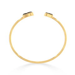pyrite twister bracelet