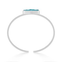paraiba apatite rough bracelet