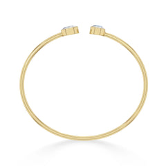 rainbow moonstone cut bracelet