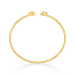 citrine cut bracelet