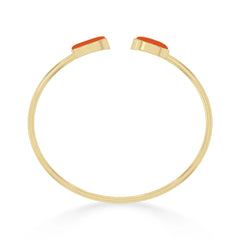 carnelian cab bracelet