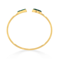 chrysocolla cab bracelet