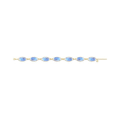 rainbow moonstone chain bracelet