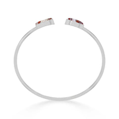 crazy lace agate cab bracelet