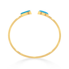 turquoise cab bracelet