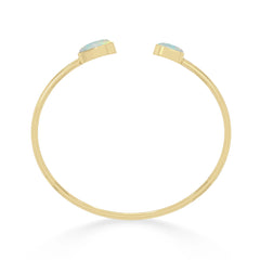 ethiopian opal twister bracelet