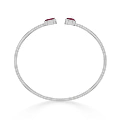 ruby cut bracelet
