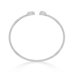 rainbow moonstone cut bracelet