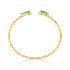 amazonite cab bracelet