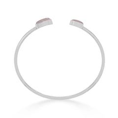 morganite twister bracelet