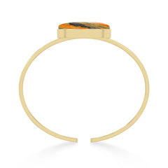 bumble bee rough bracelet