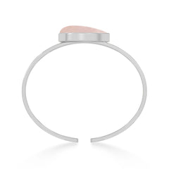 rose quartz rough bracelet