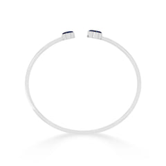 titanium druzy blue cab bracelet