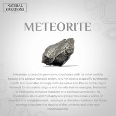 meteorite earrings