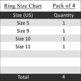 geode bezel-set ring