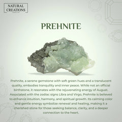 prehnite cut bracelet