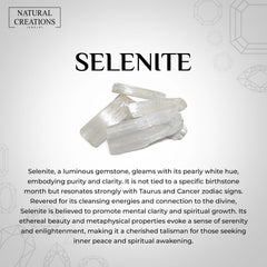 selenite pendant