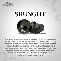 shungite cab bracelet