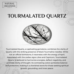 tourmalated quartz earrings