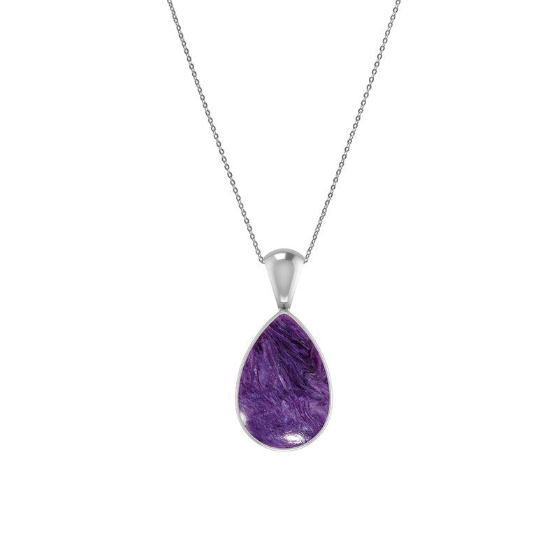 Charoite Pendant_P-BX-32