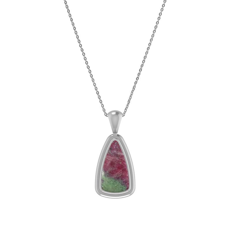 Ruby Zoisite Pendant P-BX-5