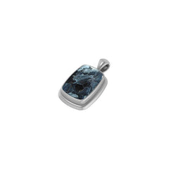 925 Sterling Silver Cab Pietersite Necklace Pendant With Chain 18" Bezel Set Jewelry Pack of 3