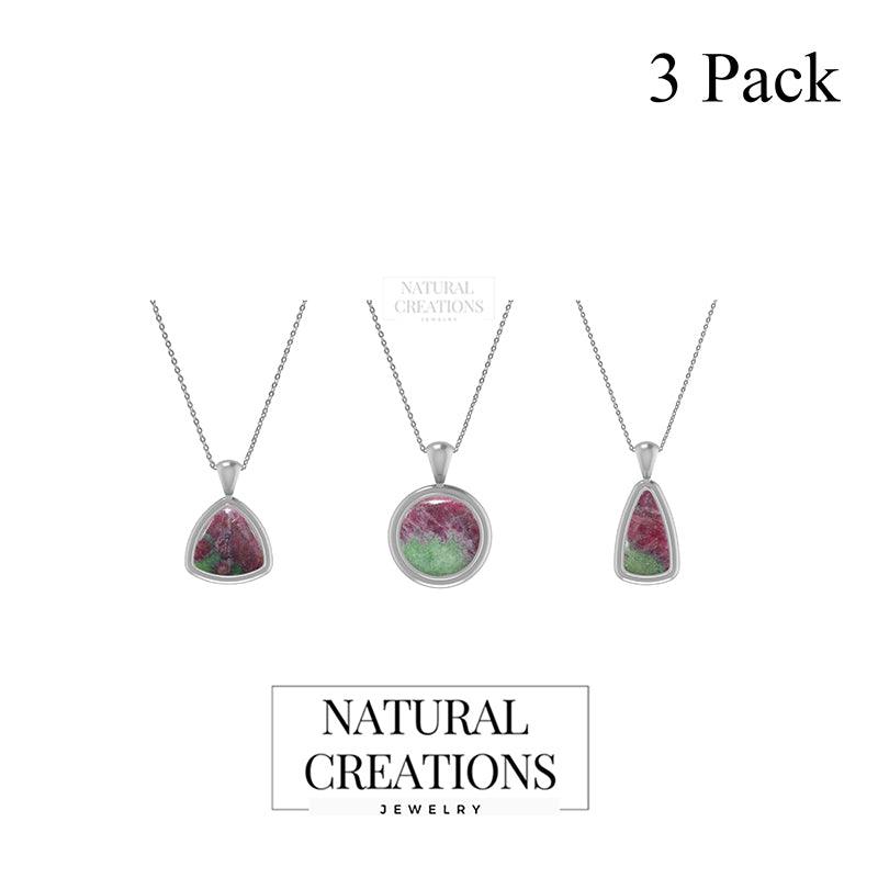 Ruby Zoisite Pendant P-BX-5