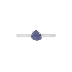 Natural Tanzanite Ring 925 Sterling Silver Prong Set Jewelry Pack of 12