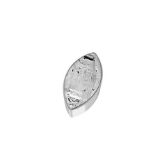 925 Sterling Silver Cab Harkimer Slider Necklace With Chain 18" Bezel Set Jewelry Pack of 6