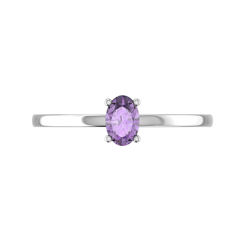 925 Sterling Silver Natural Cut Gemstone Prong Set Multi Shape Ring Jewelry