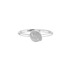 Herkimer Diamond stackable bezel-set ring