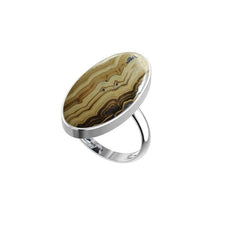925 Sterling Silver Natural Schalenblende Ring Bezel Set Handmade Jewelry Pack of 4 - (Box 17)