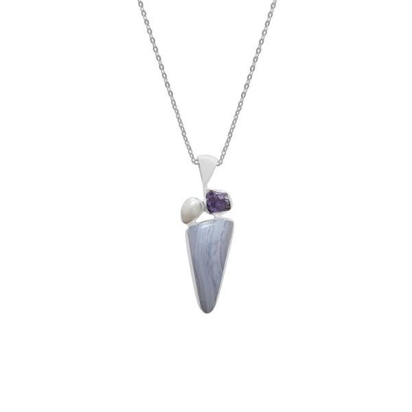 Blue Lace Agate D18-1-1