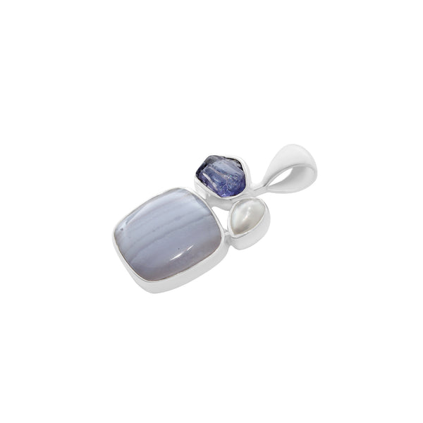 Blue Lace Agate D18-1-1