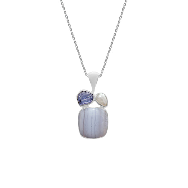 Blue Lace Agate D18-1-1