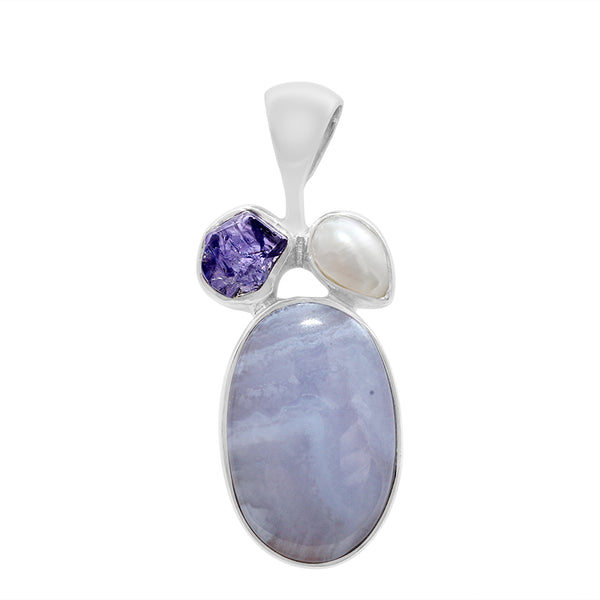 Blue Lace Agate D18-1-1