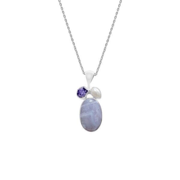 Blue Lace Agate D18-1-1
