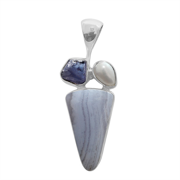 Blue Lace Agate D18-1-1