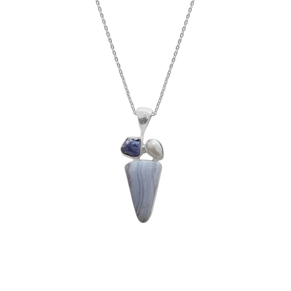Blue Lace Agate D18-1-1
