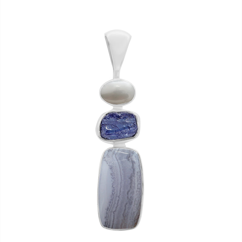 Blue Lace Agate D18-2-1